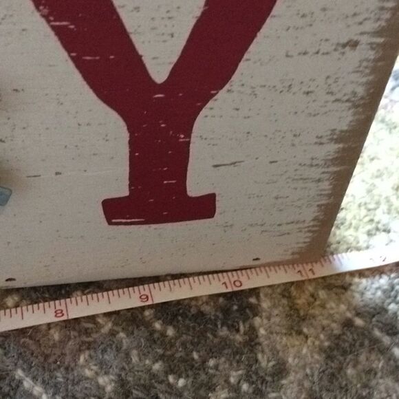 Hallmark  JOY  plaque - Picture 6 of 9